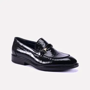 Chester Black Loafer Dress Shoes 0111241 Embossed design