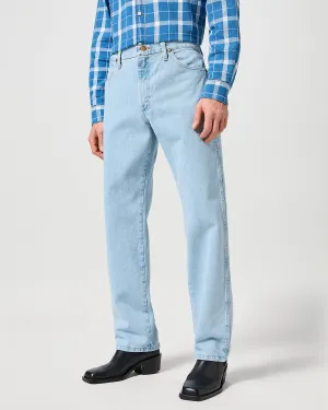 Everyday Neutral Tailored Appearance Wrangler 13MWZ Original Cowboy Cut Mens Jeans - Bleach