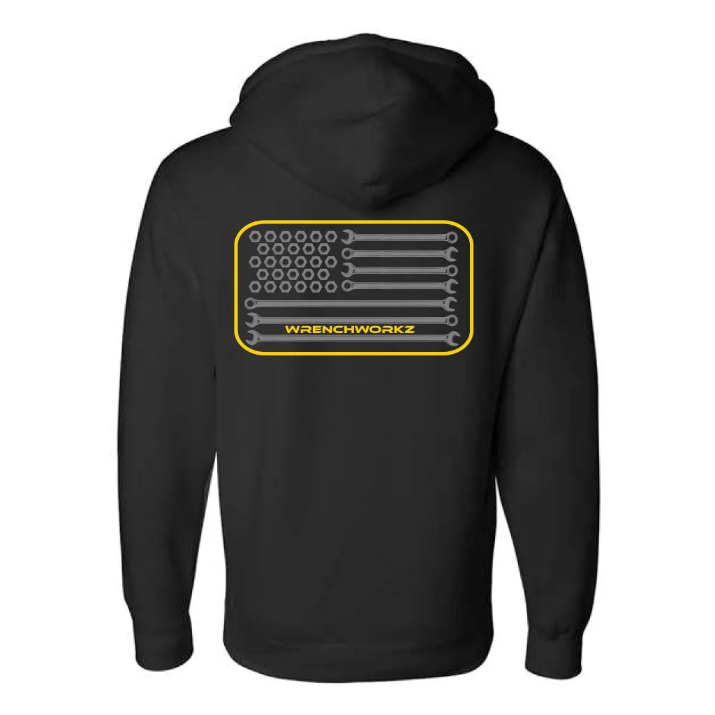 Wrench Flag Sweatshirts XL product cost effectiveness