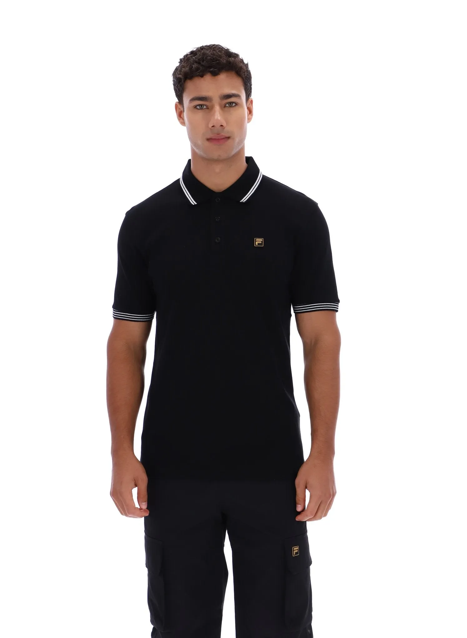 Soren 2 Polo Shirt with Tipping Lace trim Lightweight Shirt