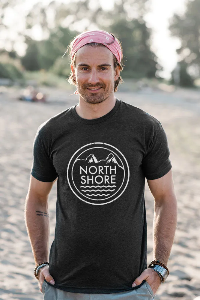 Round neck simplicity Outdoor Activity North Shore Rescue T-shirt