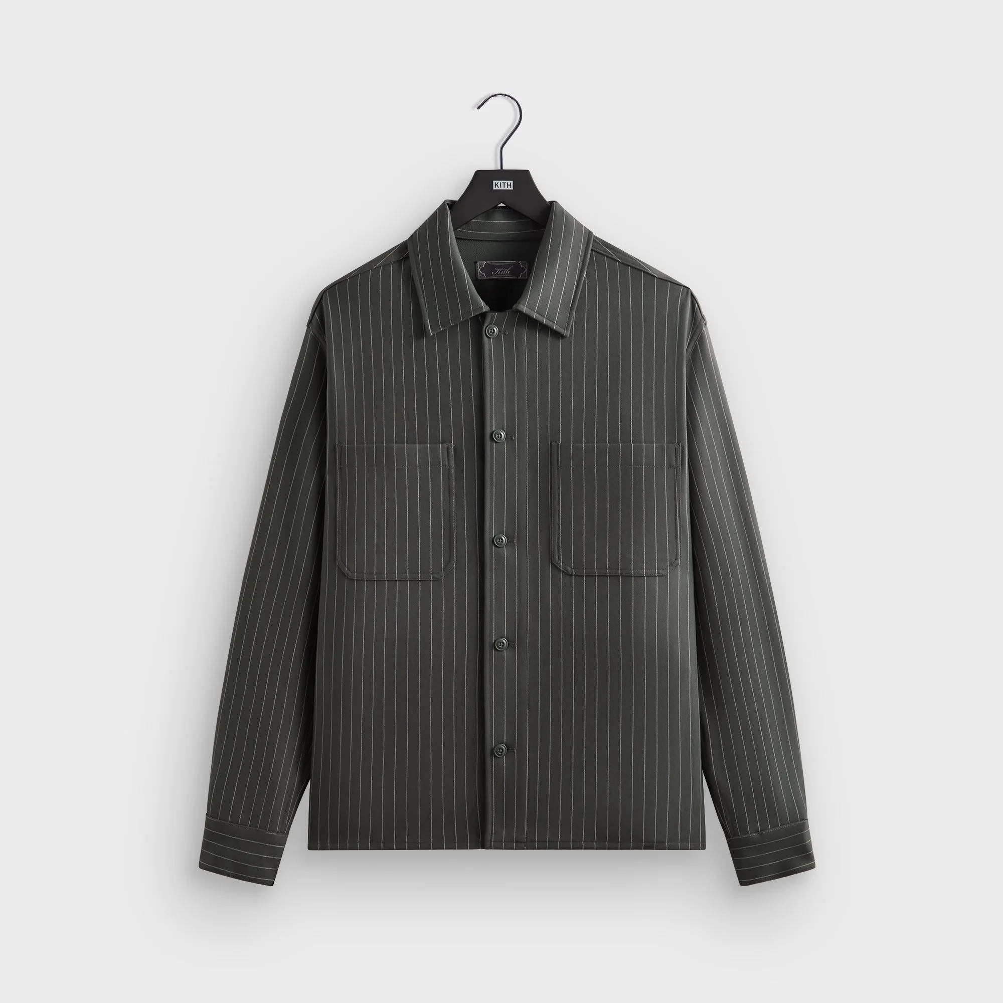Recycled Polyester Blend Kith Double Weave Ace Buttondown - Machine