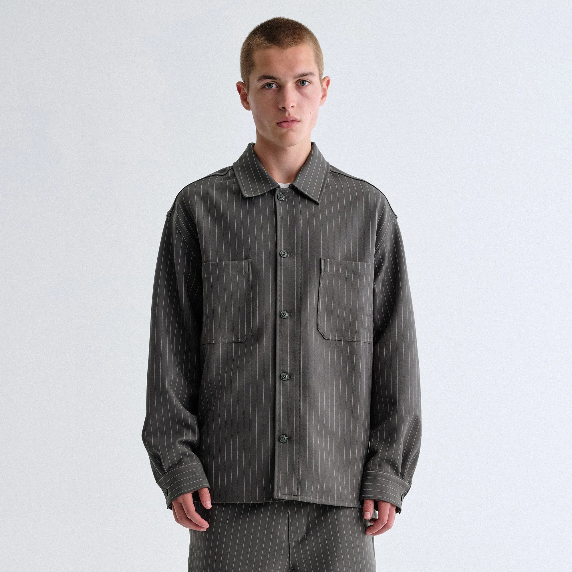Affordable Fashion Dynamic flex Kith Double Weave Ace Buttondown - Machine