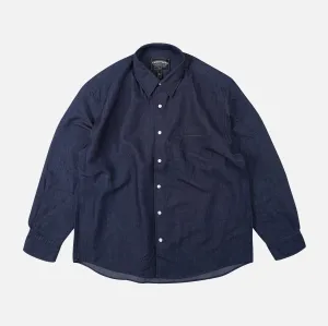 Fashion Layer quick dry Frizmworks Two-Tone Relaxed Shirt Indigo