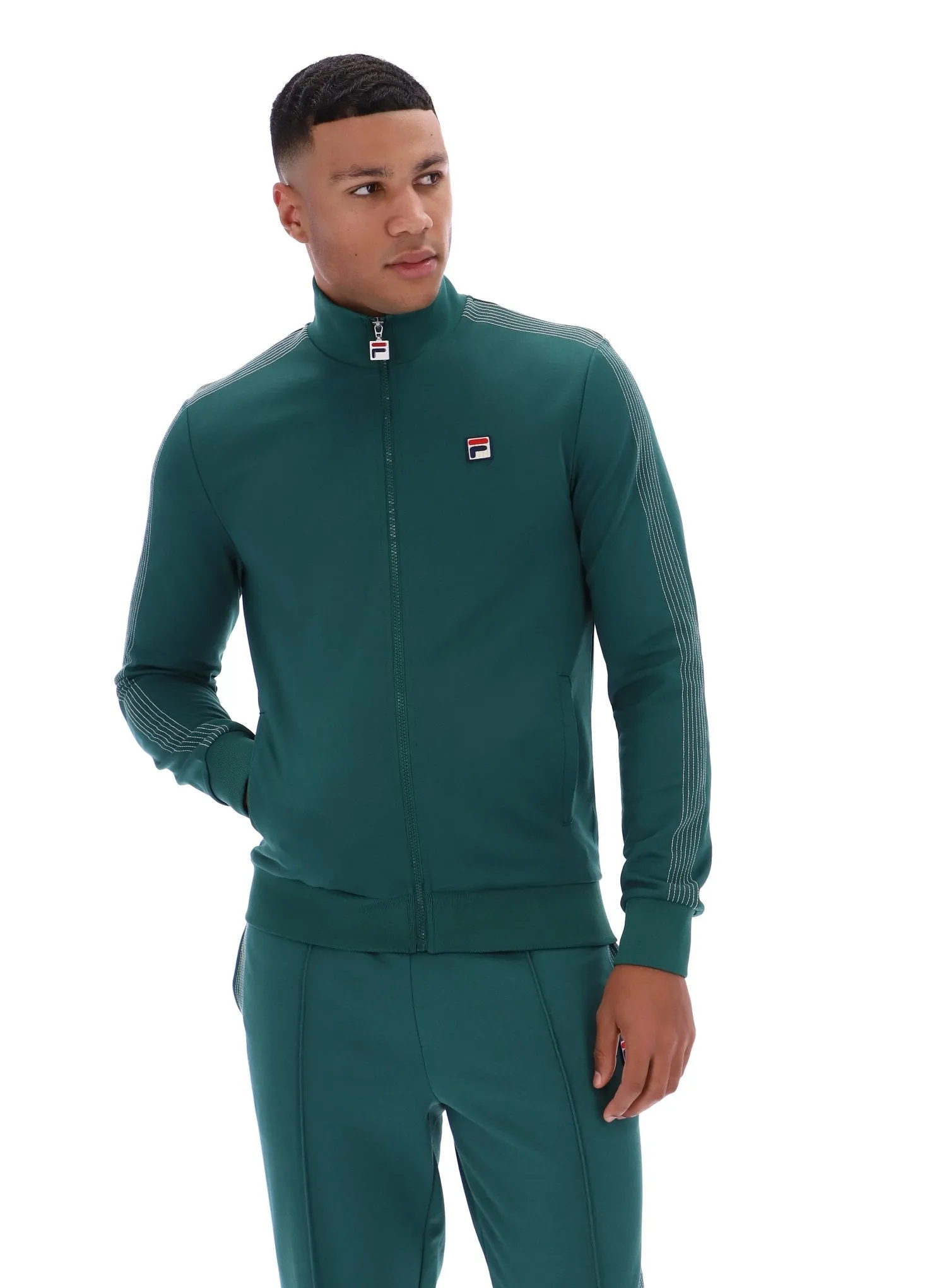 Keith Contrast Stitch Track Top Quality control