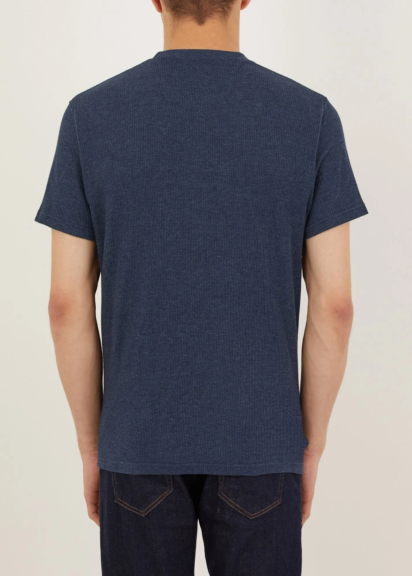 Fashionable Look Xabat T-Shirt - Blue Marl