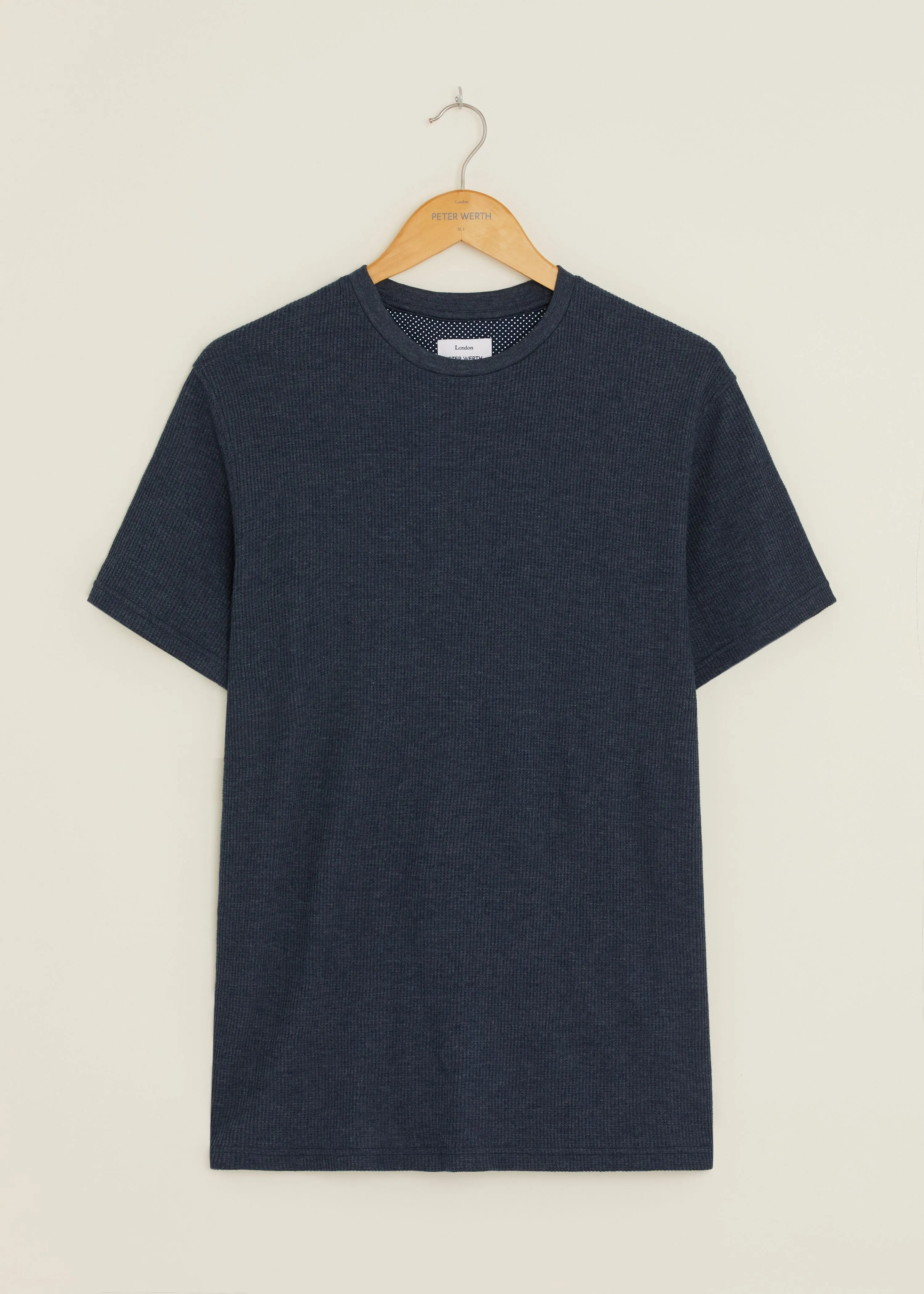 Xabat T-Shirt - Blue Marl mesh ventilation