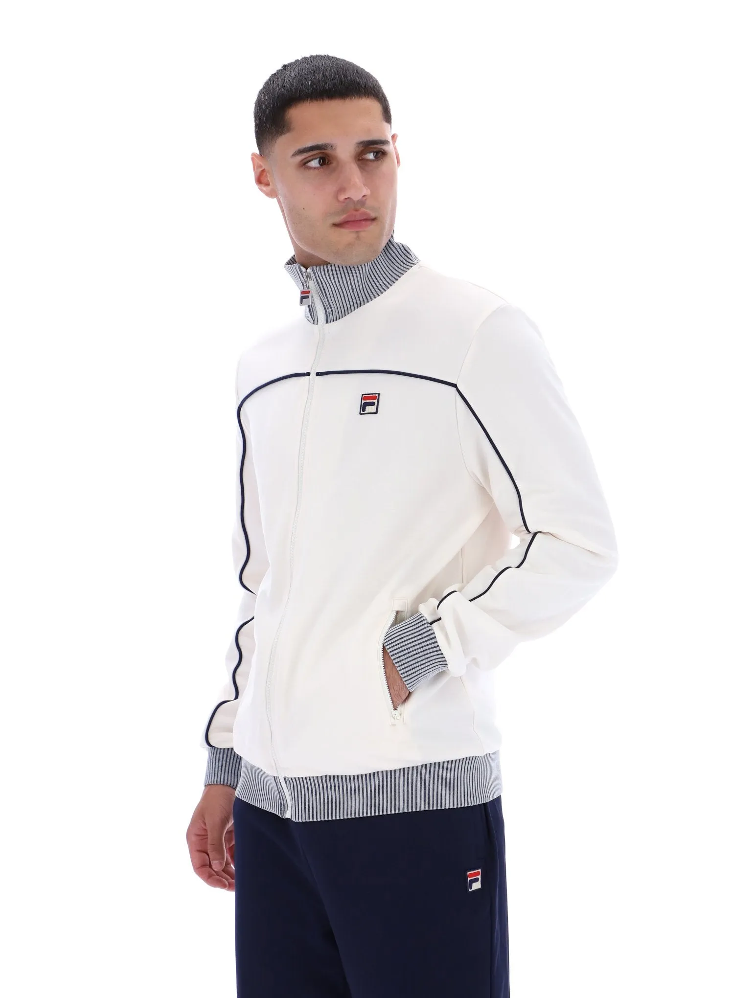 Zayn Track Top product bag functionality product herringbone texture