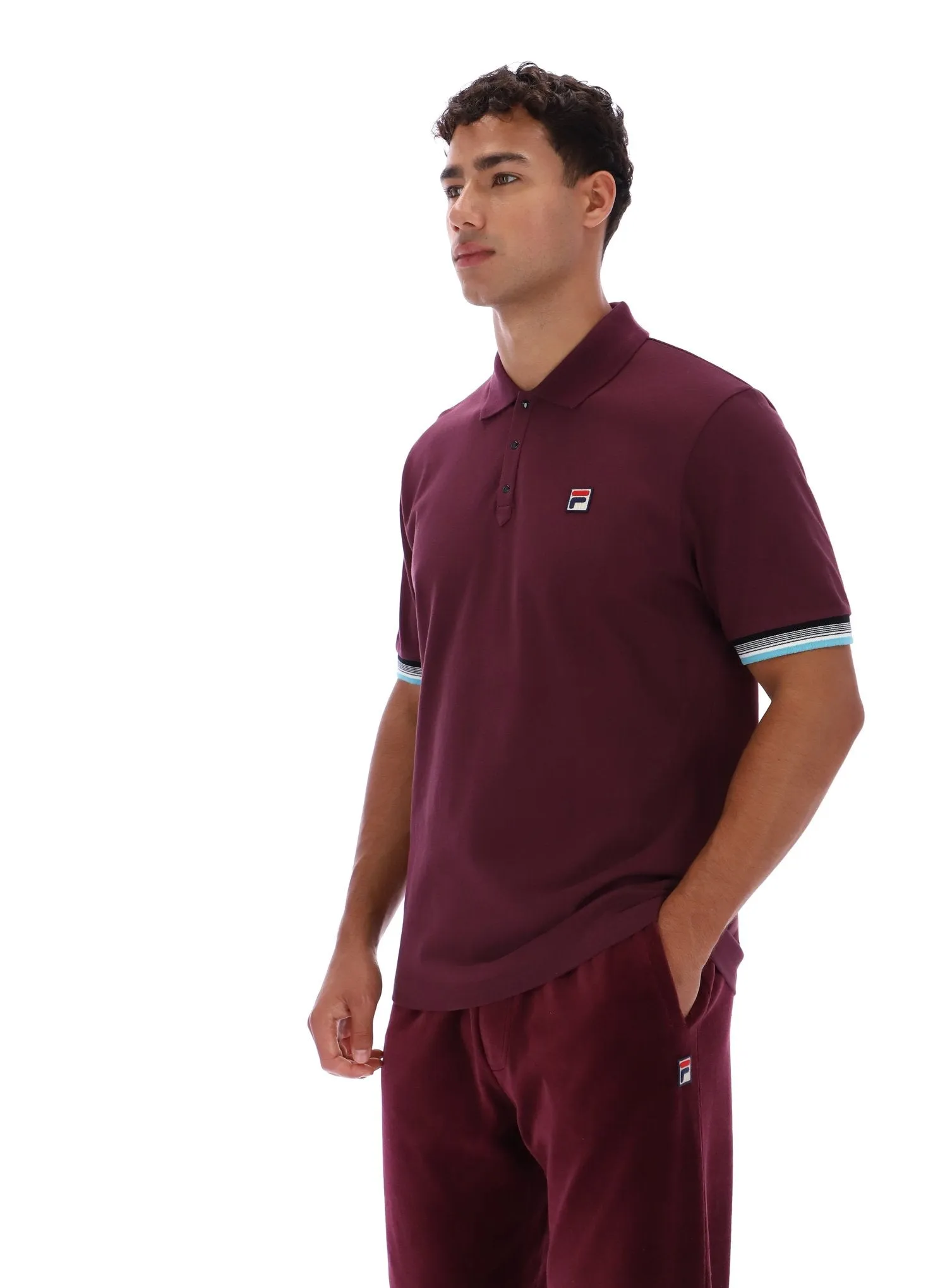 Relaxed Everyday Wear Anti Pilling Treatment Zev Cuff Detail Polo