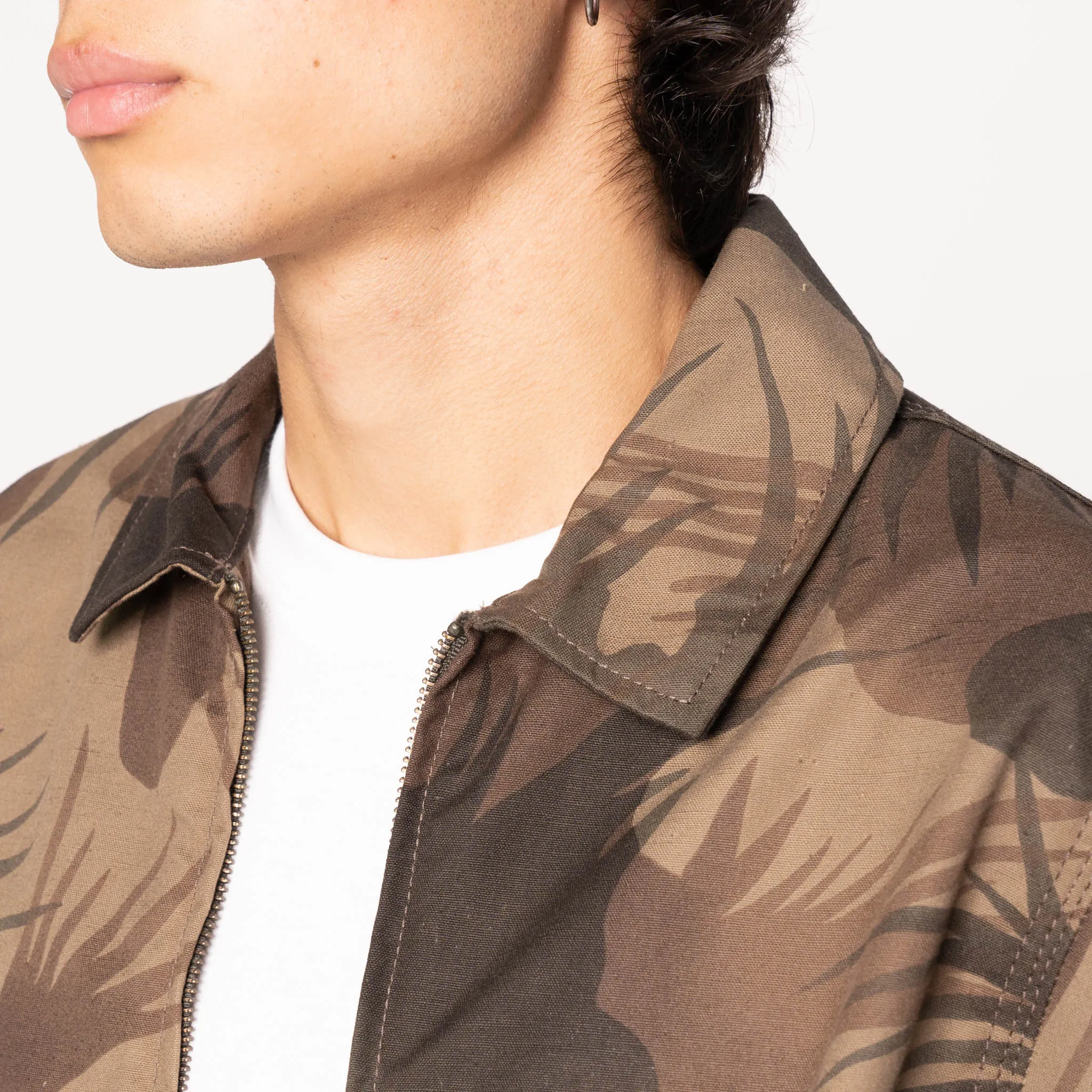 Zip Jacket - Fern Camo AntiStaticLayer