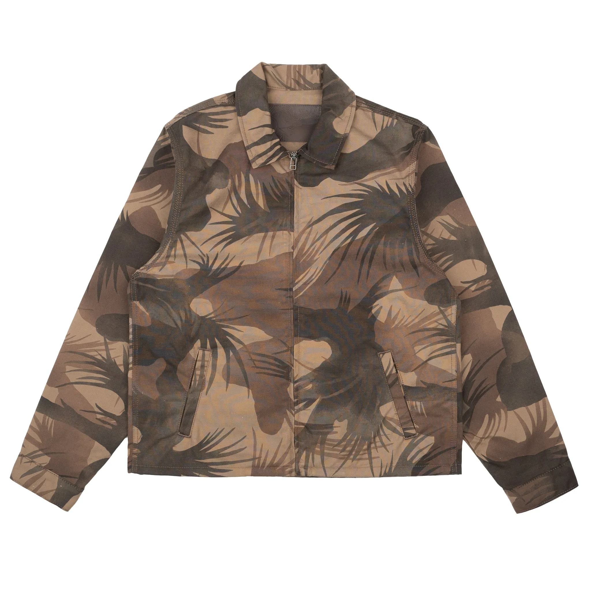 Zip Jacket - Fern Camo Cold Season Ventilated Back