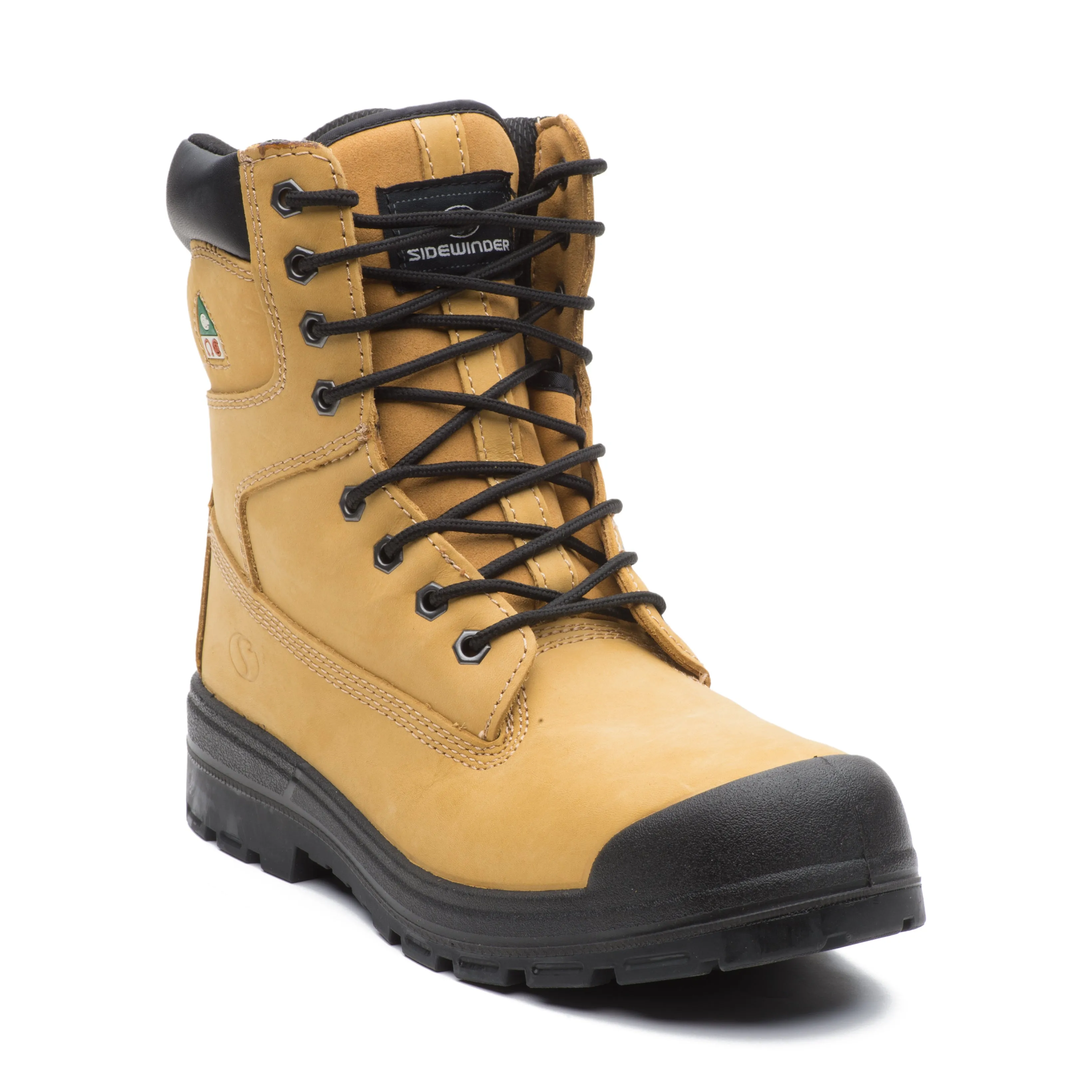 Zone 2.0  8" steel toe leather work boots 8208 Rugged Style